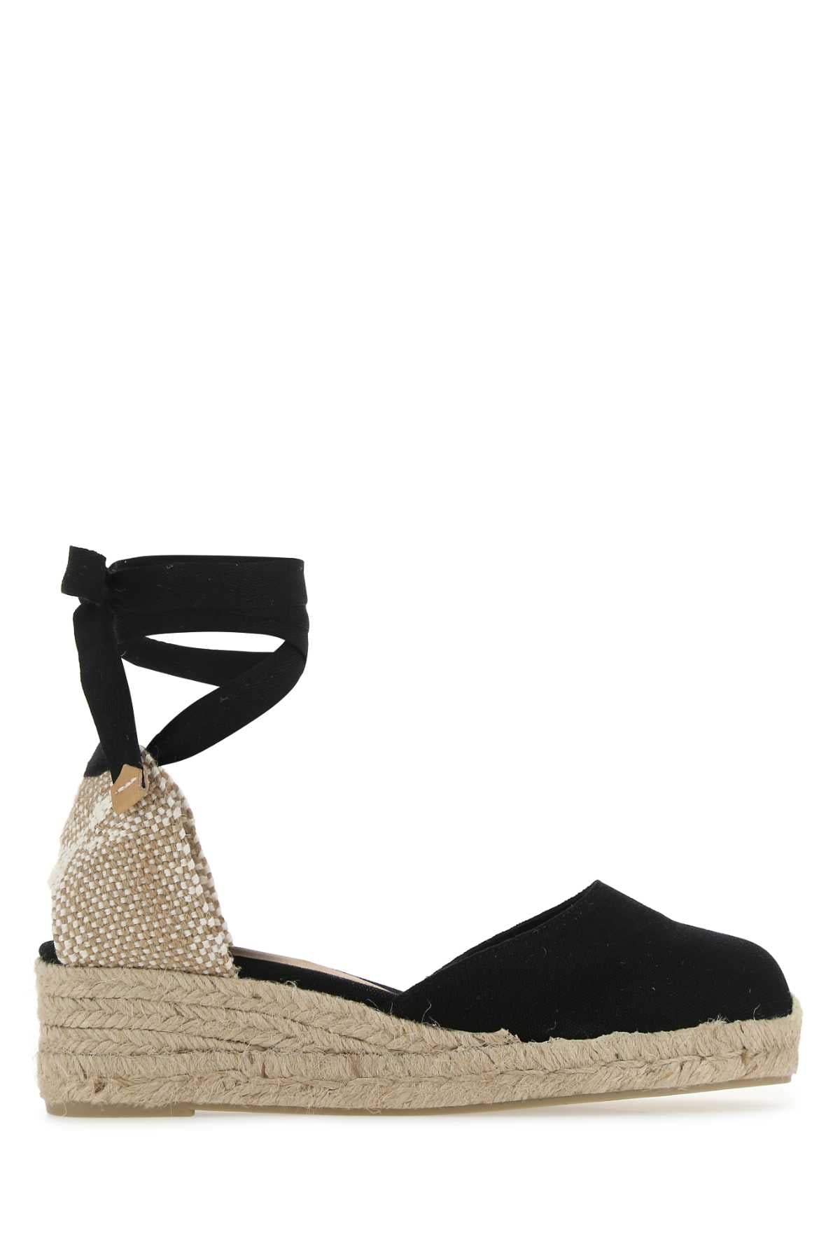 Castaner Espadrille — Black