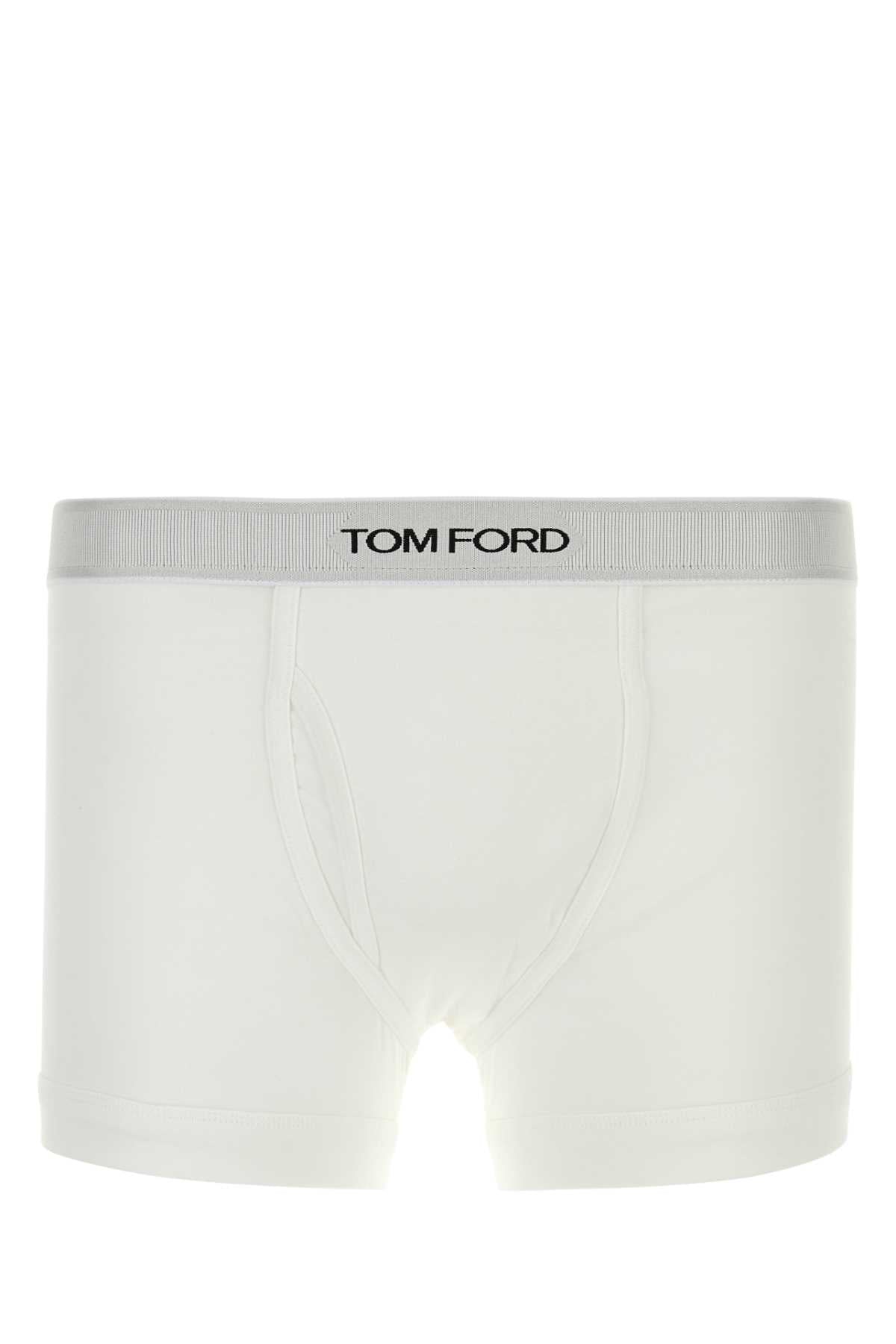 Tom Ford Pack Boxer Briefs — White