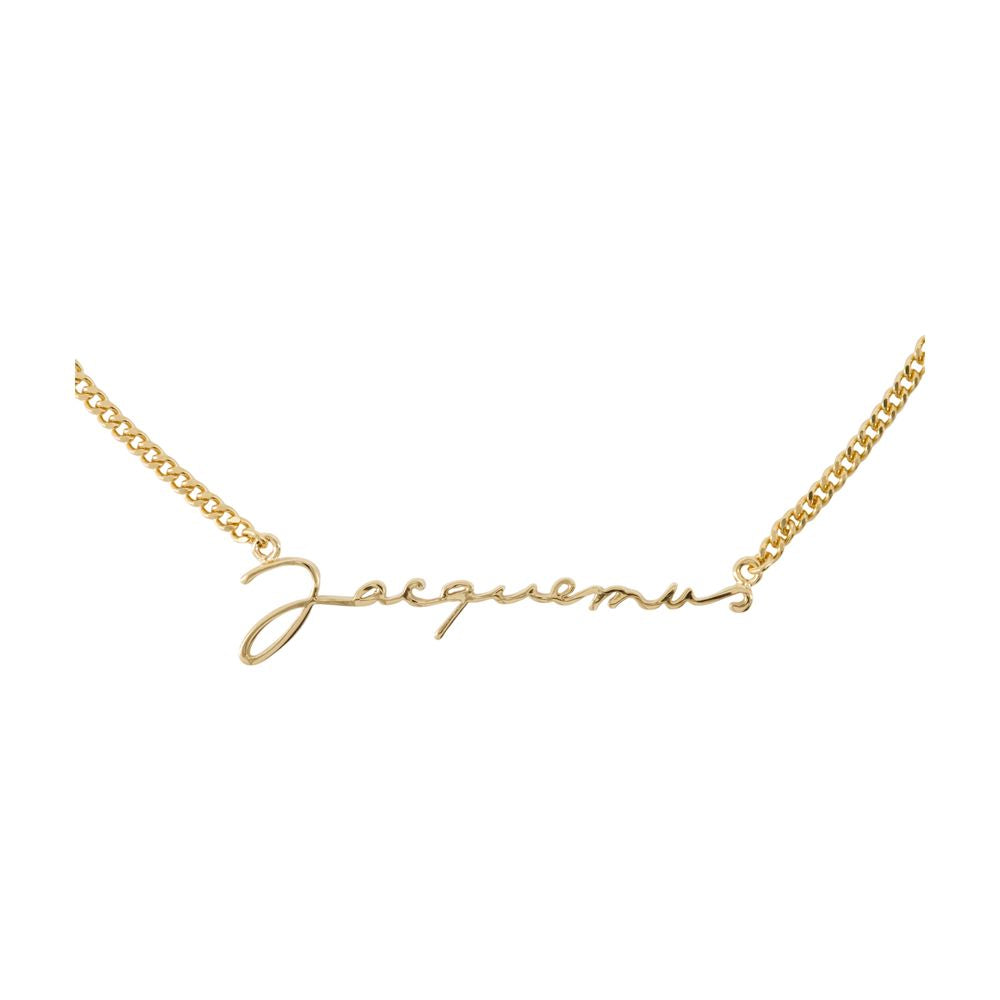 Jacquemus La Chaine Necklace — Gold