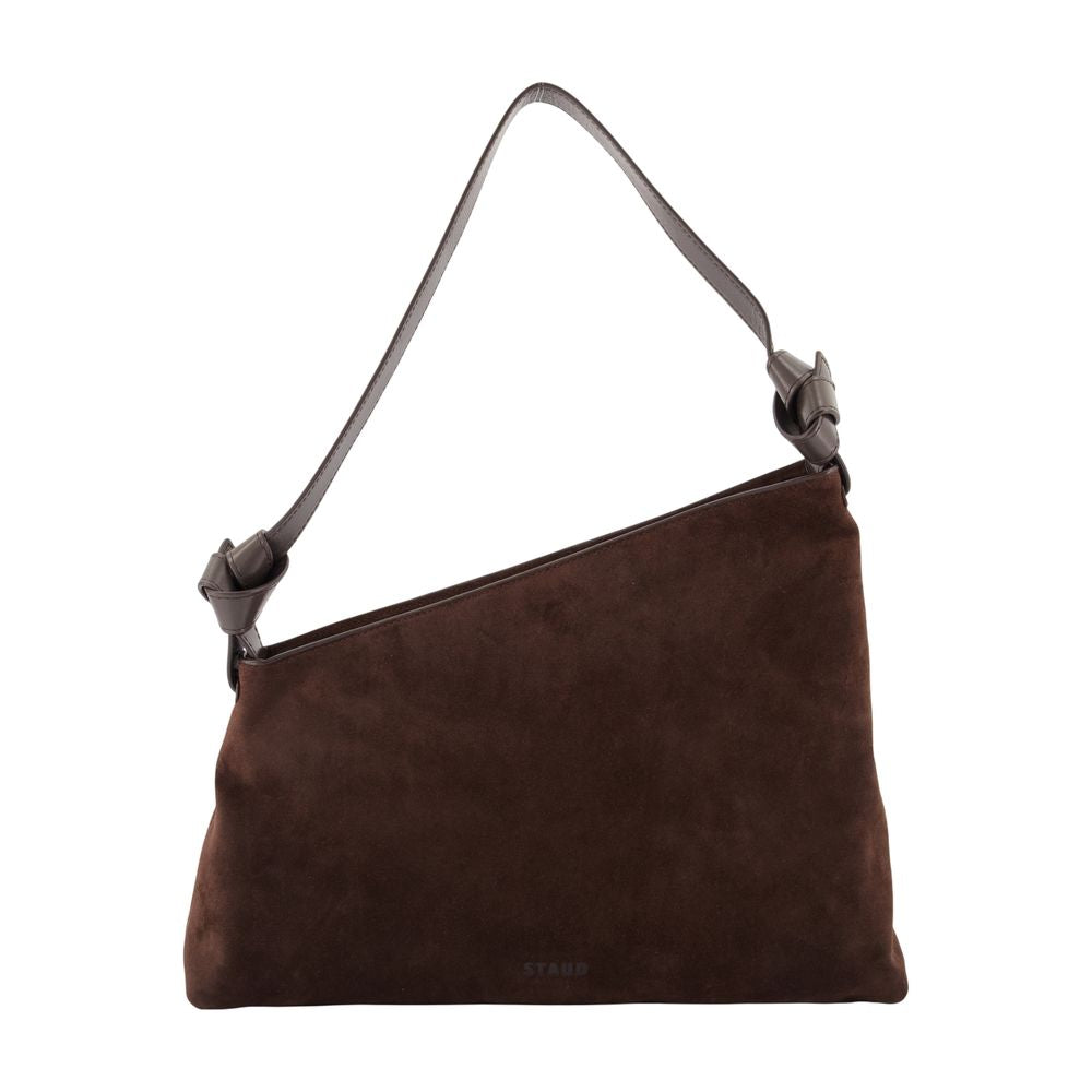 Staud Dani Shoulder Bag — Brown