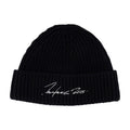 Kenzo FF68BU230KWB-99 Nylon Ribbed Beanie — Black