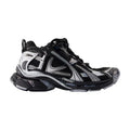 Balenciaga Chunky Mesh-and-Synthetic Runner Sneaker — Black