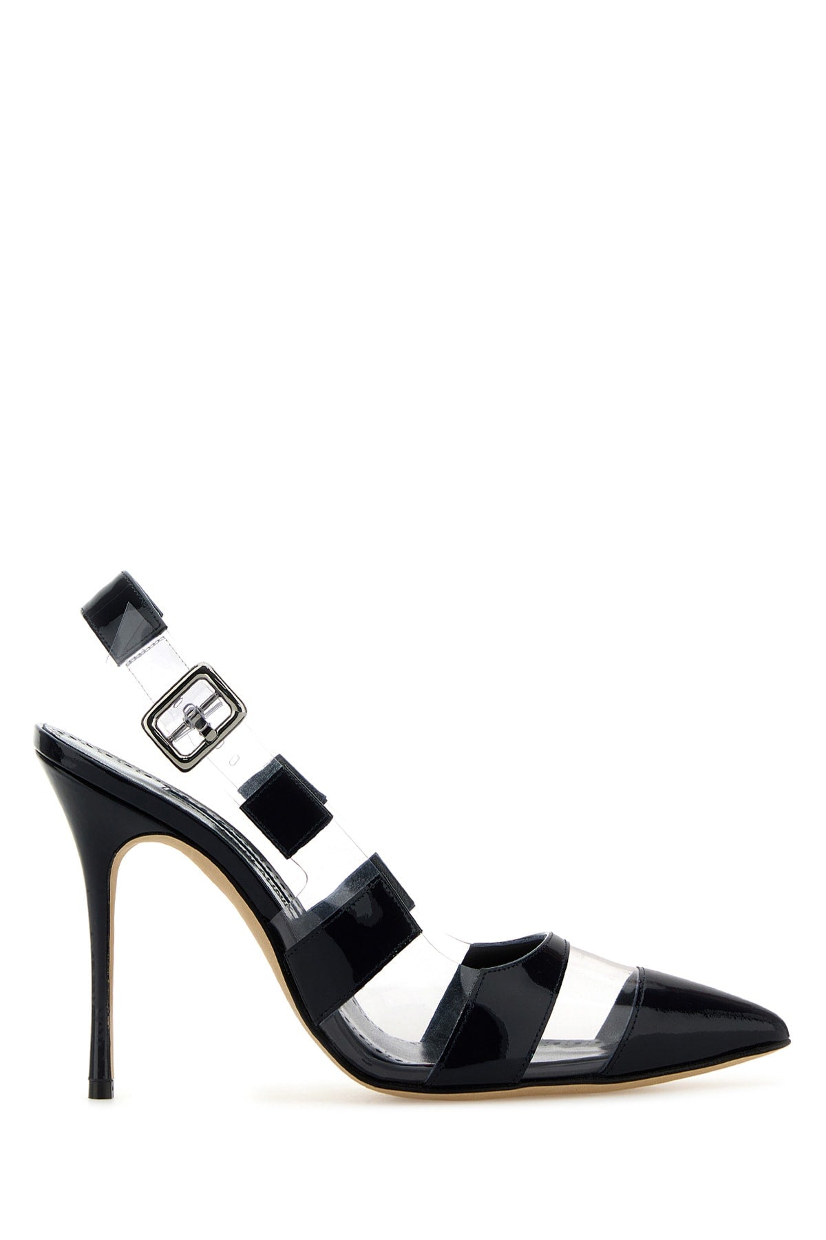 Manolo Blahnik Navylgry Heel — Black
