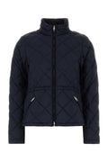 Burberry Quilted Nylon Down Jacket — Navy