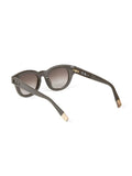 Furla SFU986 Glossy Acetate Sunglasses — Green