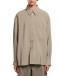 Studio Nicholson Oversized Patch Pocket Shirt — Beige