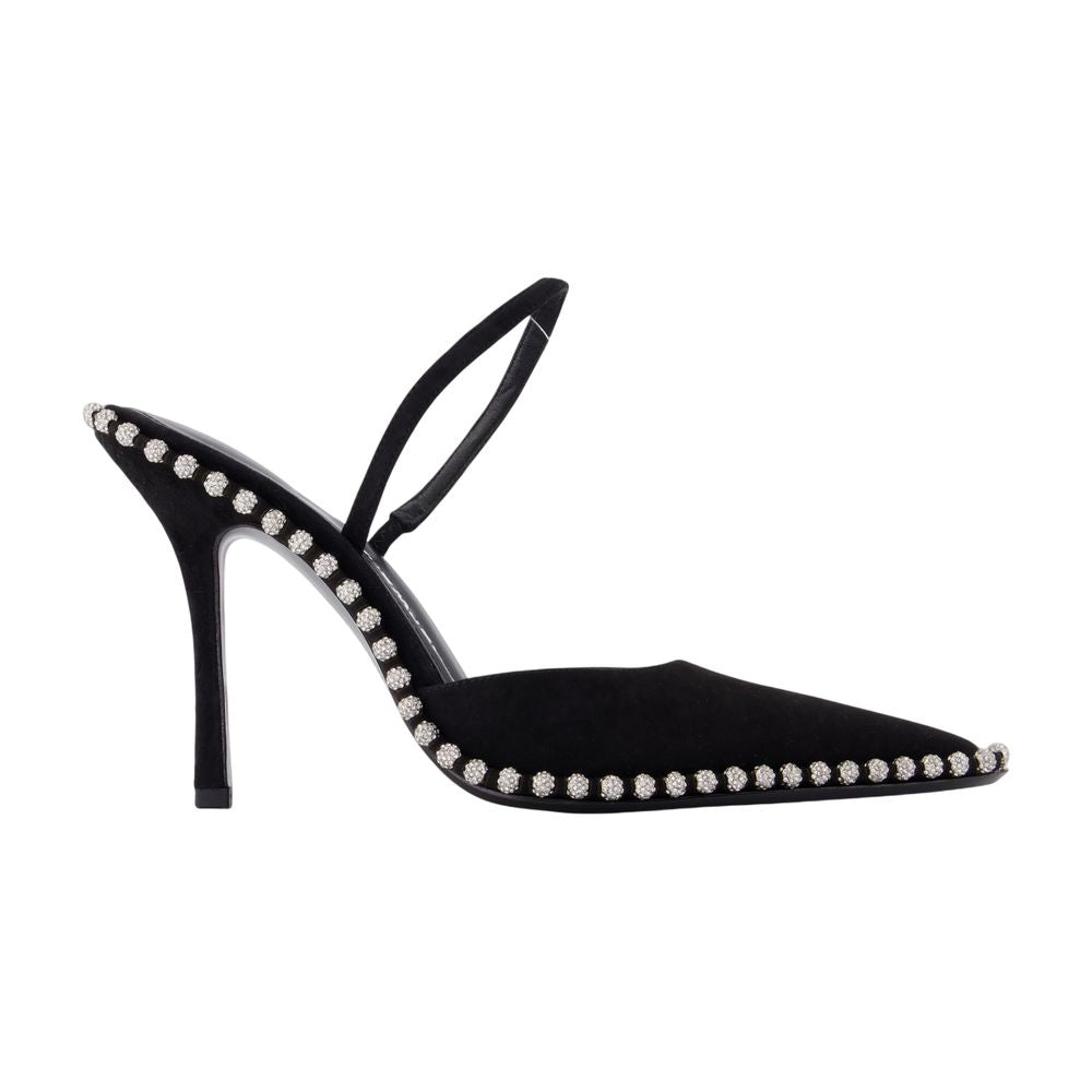 Alexander Wang Tia Slingback Heel — Black