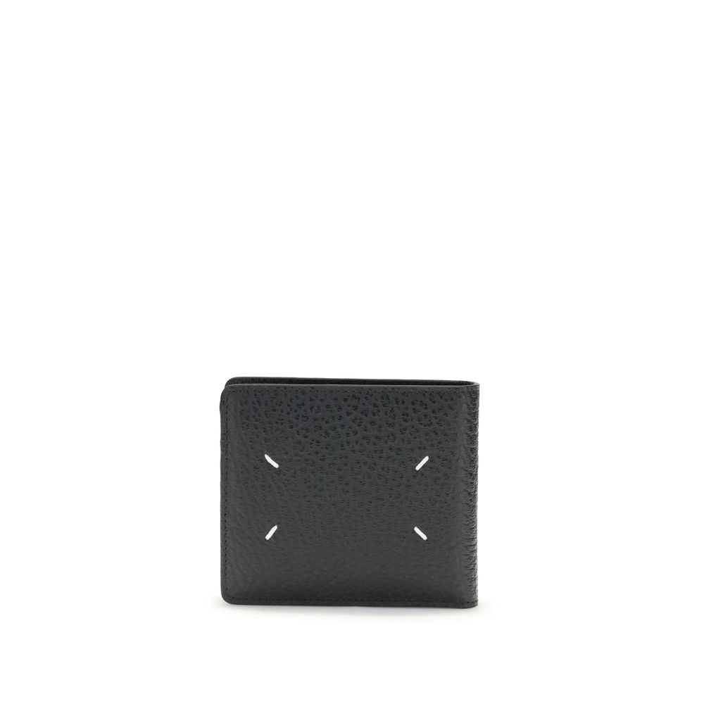 Maison Margiela Grained Calf Leather Wallet — Black