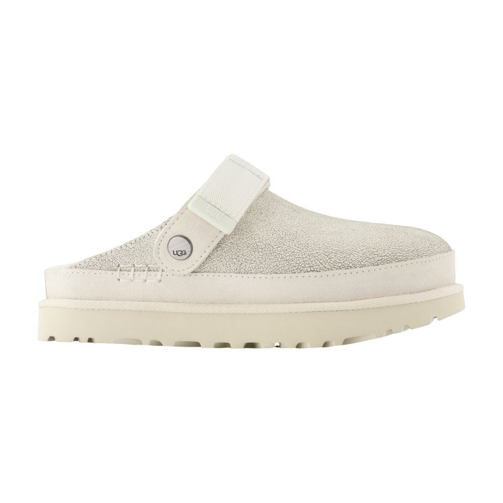 UGG Goldenstar Crackle Slipper — White