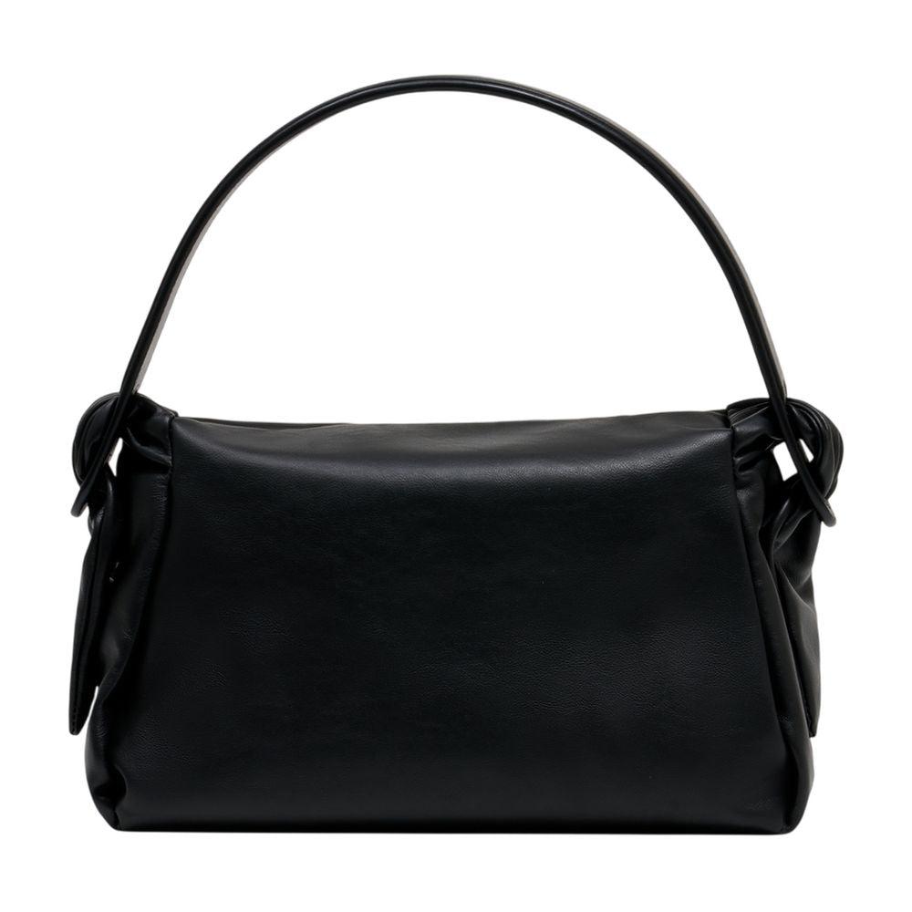 Kenzo Black Calfskin Shoulder Bag — Black