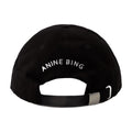 Anine Bing S-12-9084-000 Cotton Baseball Cap — Black