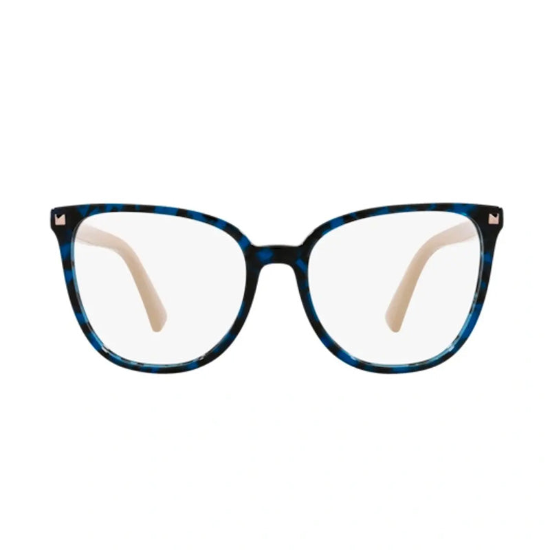 Valentino VA30595031 Acetate Frame with Clear Lenses Eyeglasses — Blue