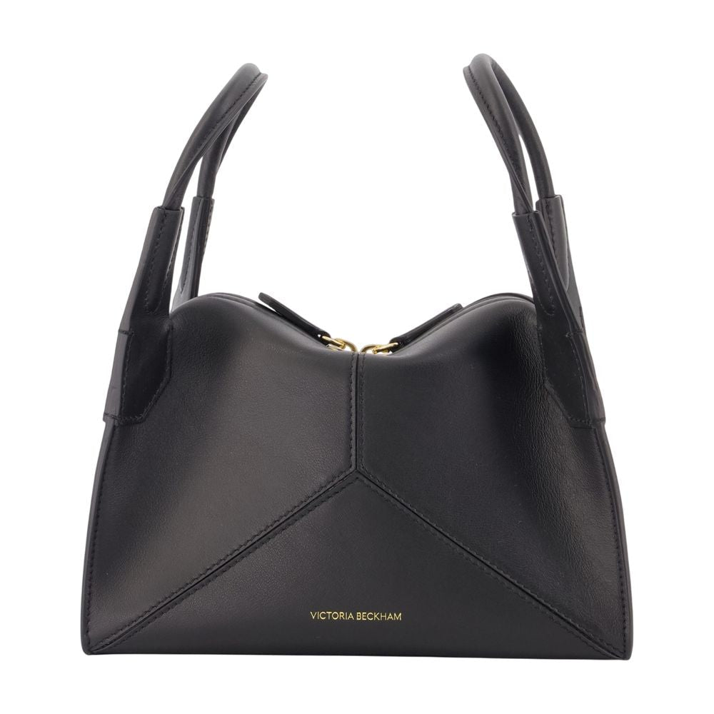 Victoria Beckham Plié Mini Shoulder Bag — Black