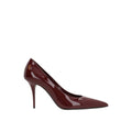 Saint Laurent Patent Calfskin Pump — Burgundy