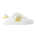Versace Greek Sneaker — White