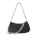 Marc Jacobs Leather Shoulder Bag — Black