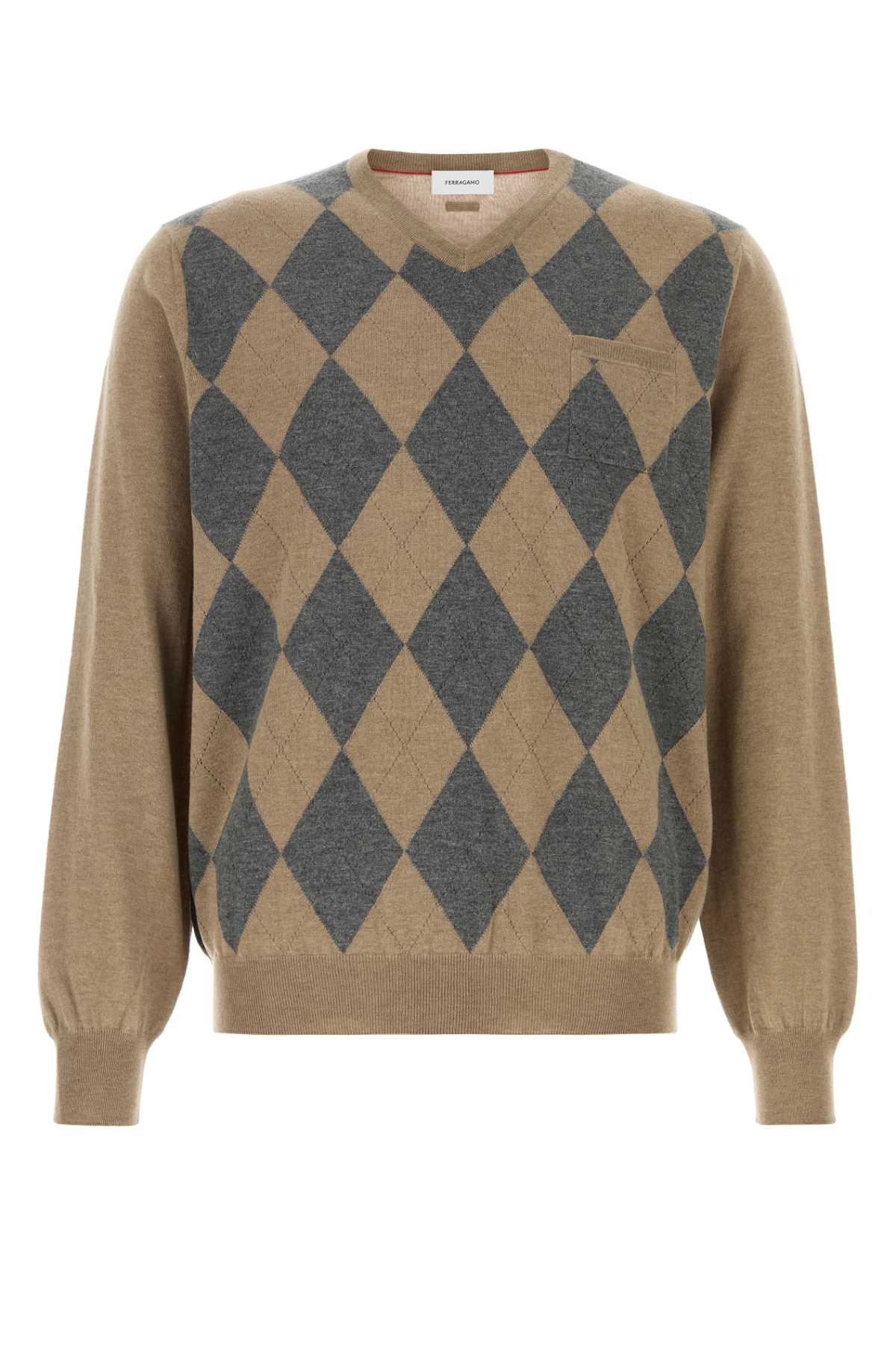 Ferragamo Sanmelchamel Sweater — Beige