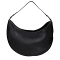 Jacquemus Leather Shoulder Bag — Black