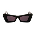 Off-White OERI027ACCRA1007 Cat-Eye Frame Sunglasses — Black