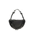 Isabel Marant Pleated Lambskin Shoulder Bag — Black