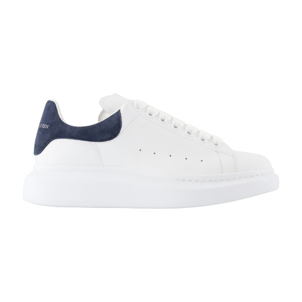 Alexander McQueen Oversized Calfskin Sneaker — White