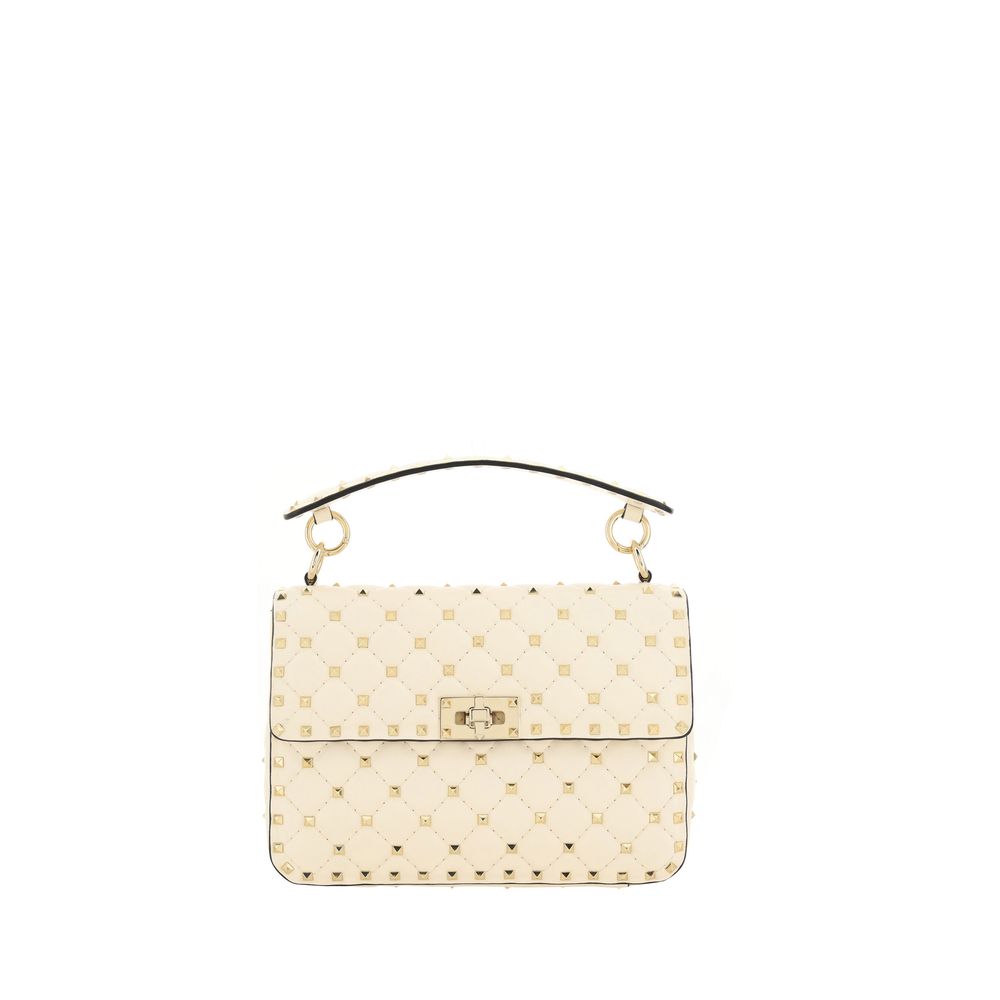 Valentino Garavani Top Handle Bag — Beige