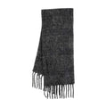 SamsøE SamsøE Wool Check Scarf — Gray