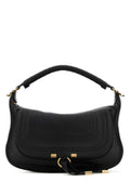 Chloé Quilted Leather Shoulder Bag — Black