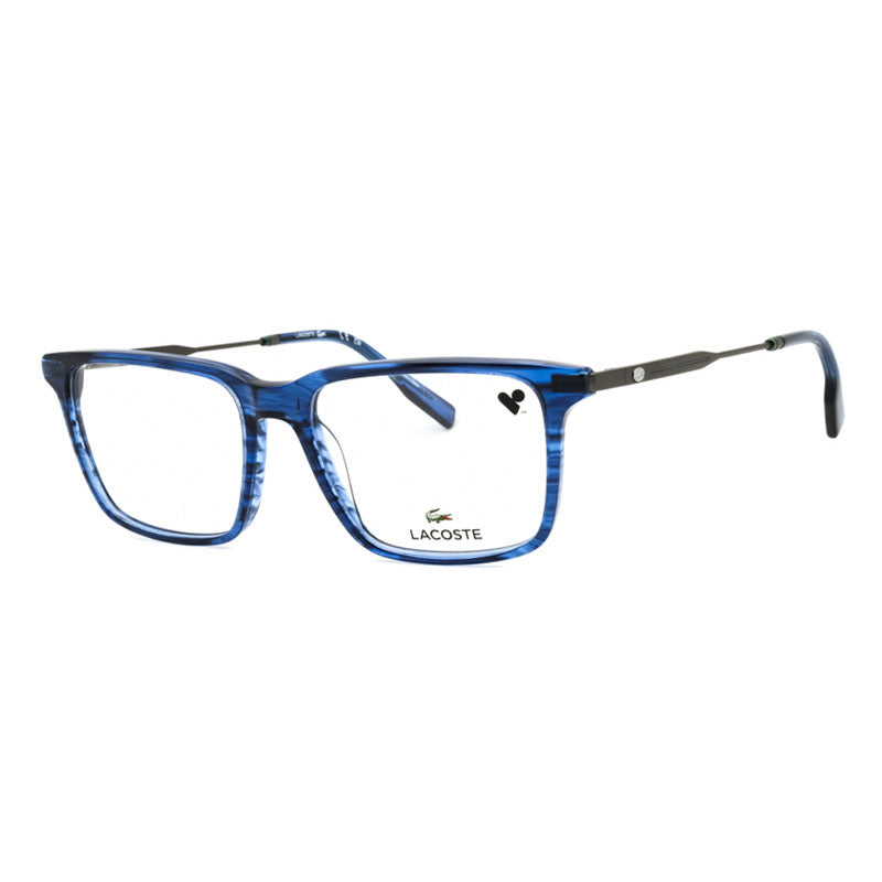 Lacoste L2925N400 Rectangle Full Rim Eyeglasses — Blue