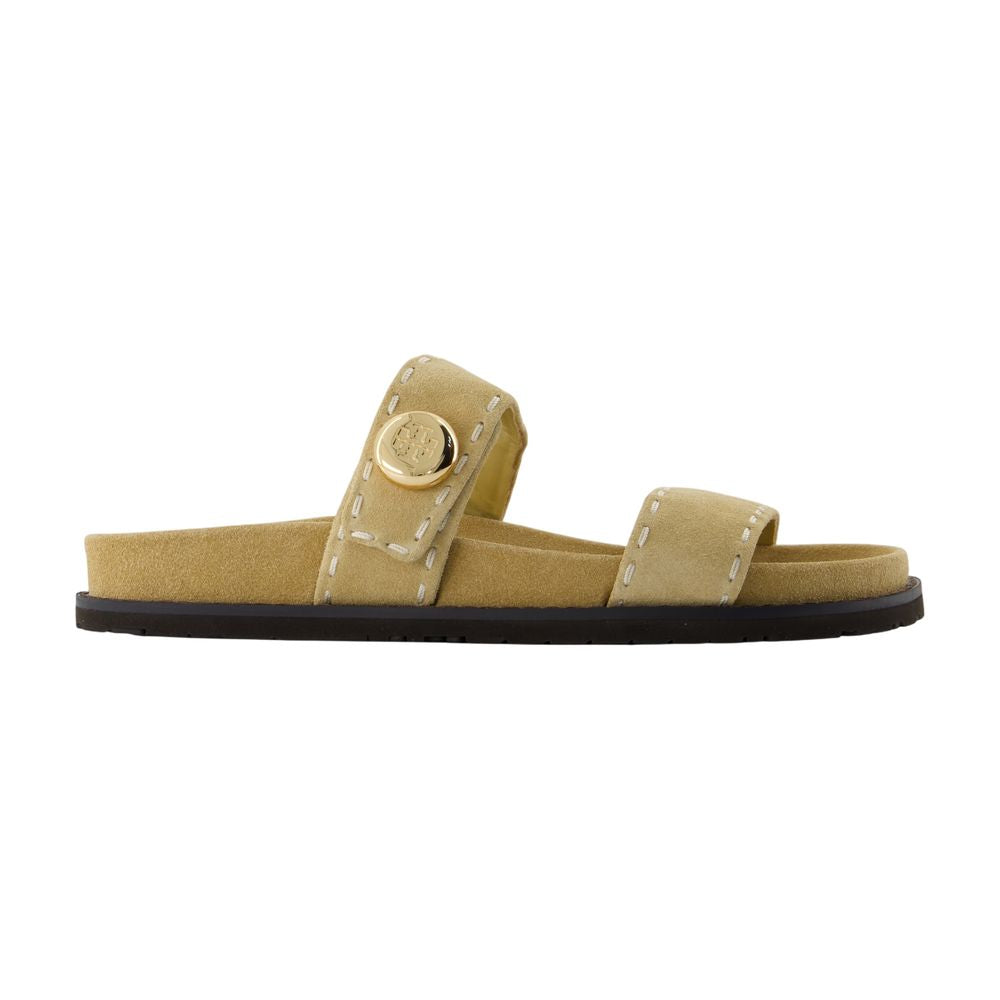 Tory Burch Romy Sport Sandals — Beige