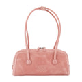 Margesherwood Soft Cowhide Shoulder Bag — Pink