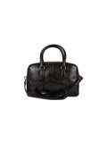Michael Kors Thompson Medium Duffle Satchel Bag — Black