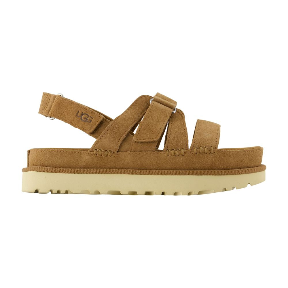 UGG Goldenstar Gleam Sandals — Brown