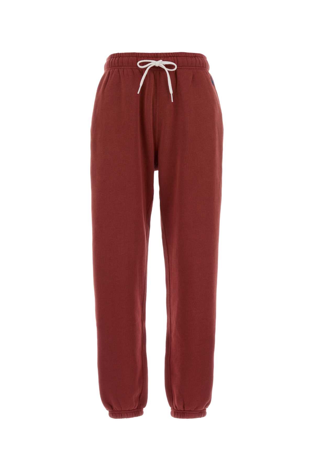 Polo Ralph Lauren Cotton-Blend Knit Joggers — Red