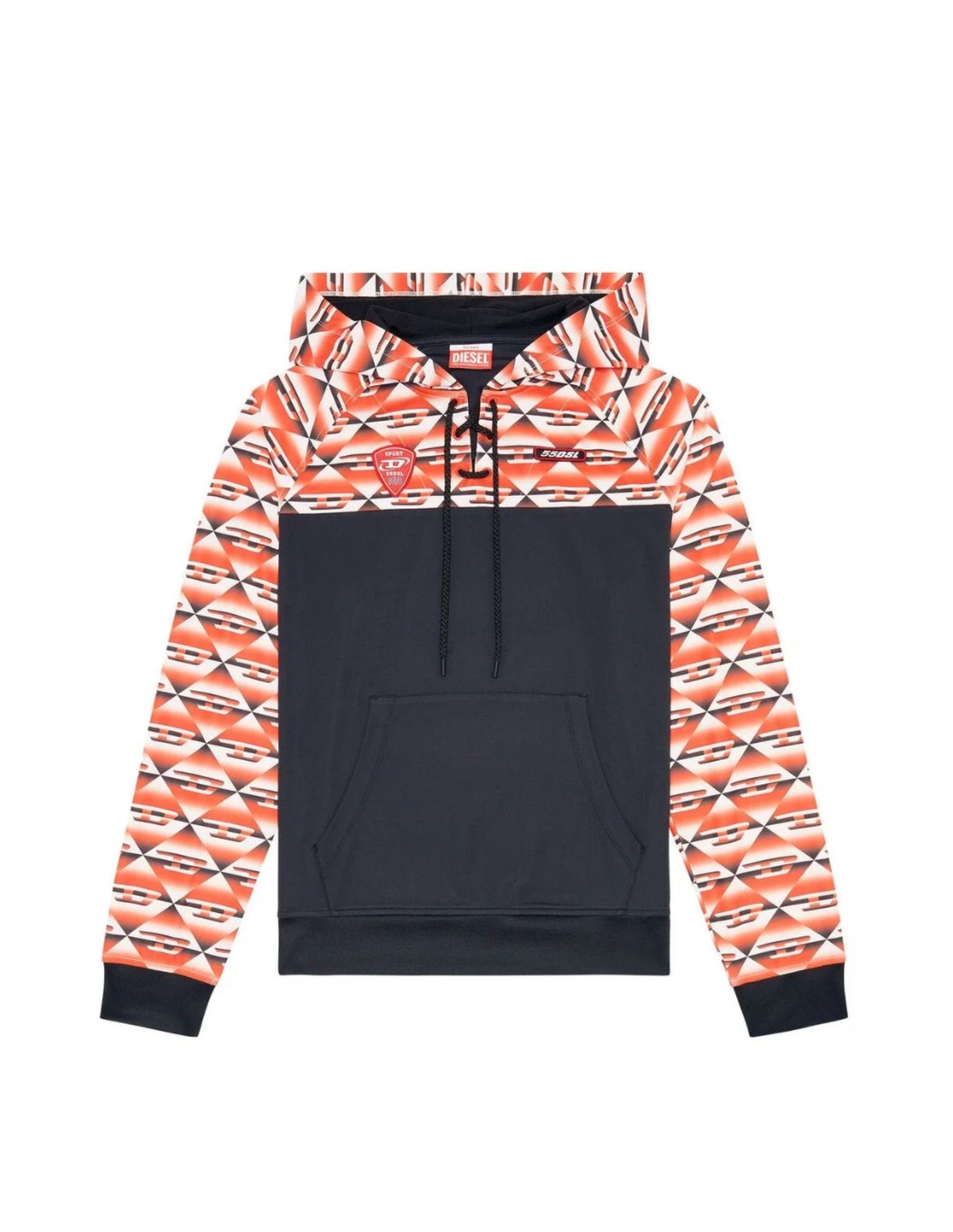 Diesel Sport Hoodie — Black