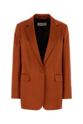 Dries Van Noten Blanchet Blazer — Orange
