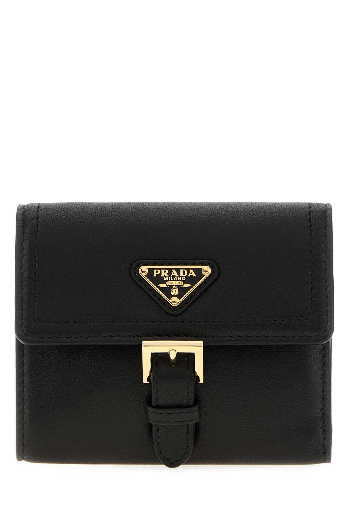 Prada Nappa Leather Wallet — Black