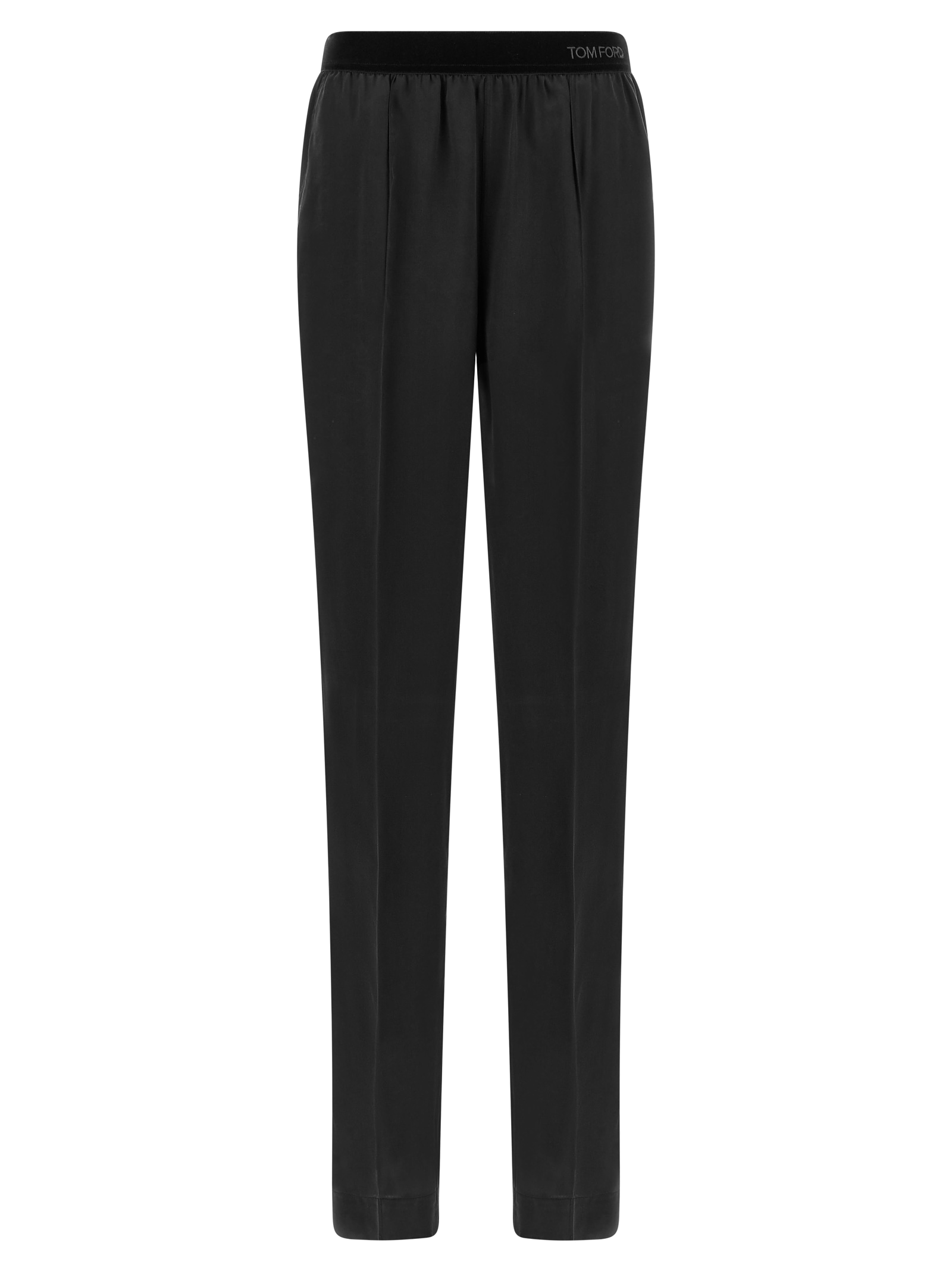 Tom Ford Silk Pajama Trousers — Black