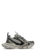 Balenciaga Polyurethane Mixed Media Sneaker — Beige