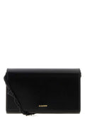 Jil Sander Calf Leather Wallet — Black