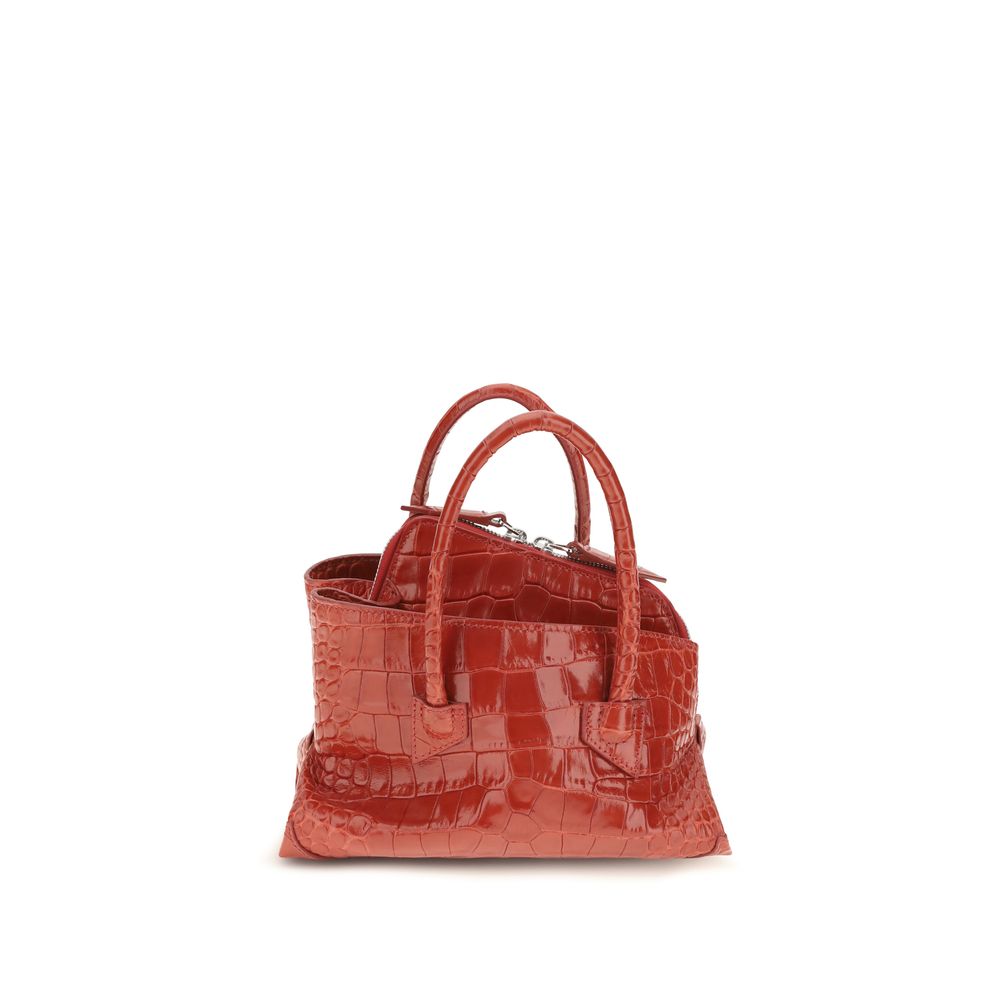 The Attico La Passeggiata Top Handle Bag — Red