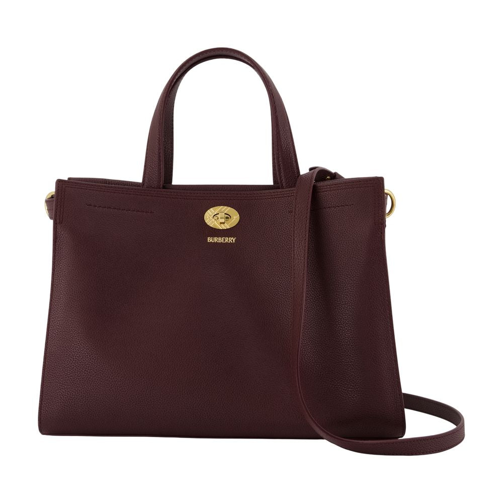 Burberry Cotswolds Tote Bag — Burgundy