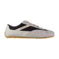 Alexander McQueen Leather Boxing Trainer Sneaker — Gray