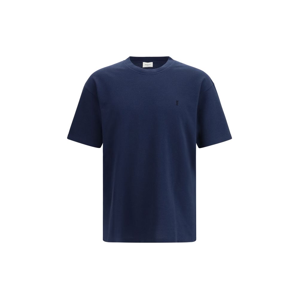 Saint Laurent Cassandre T-Shirt — Navy