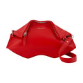 Alexander McQueen Manta Clutch — Red