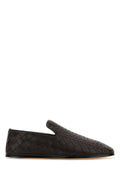 Bottega Veneta Intrecciato Woven Nappa Leather Slipper — Brown