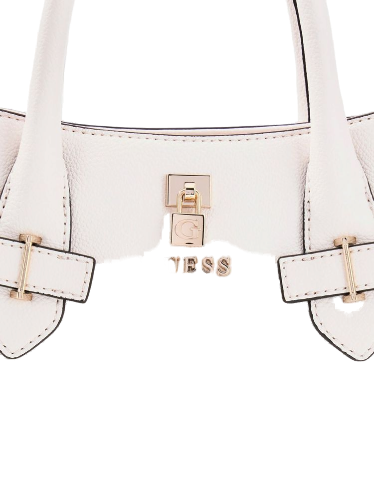Guess Yesba Girlfriend Shoulder Bag — White