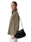 Coccinelle Nory Shoulder Bag — Black
