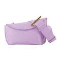 Alexander McQueen T-Bar Sling Crossbody Bag — Purple