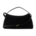 Toteme T-Lock Top Handle Bag — Black